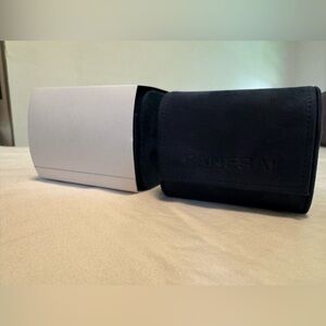 Panerai Blue Suede Watch Travel Case - new